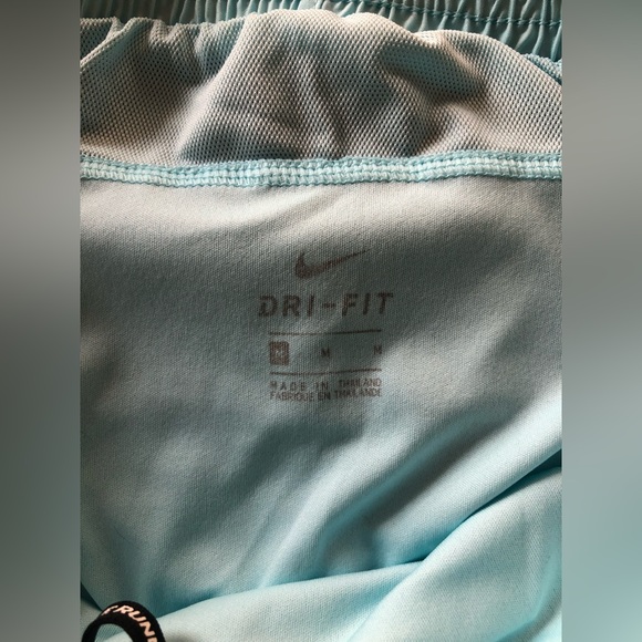 Light Blue Nike Dri-Fit Running Shorts - Picture 3 of 3